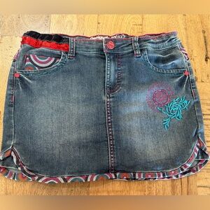 Girls Desigual Denim Skirt 💗